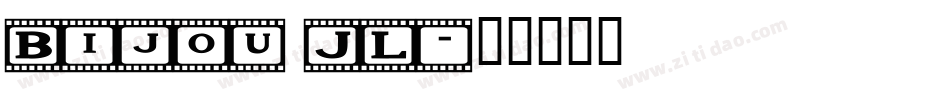 Bijou JL字体转换